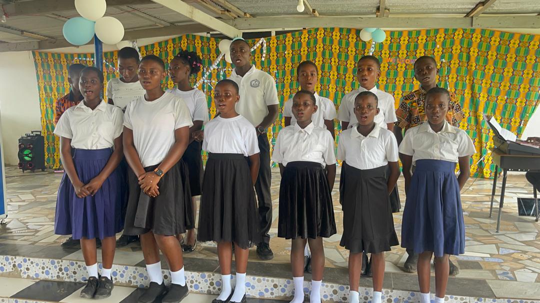 ROSA students performing together at a school gathering